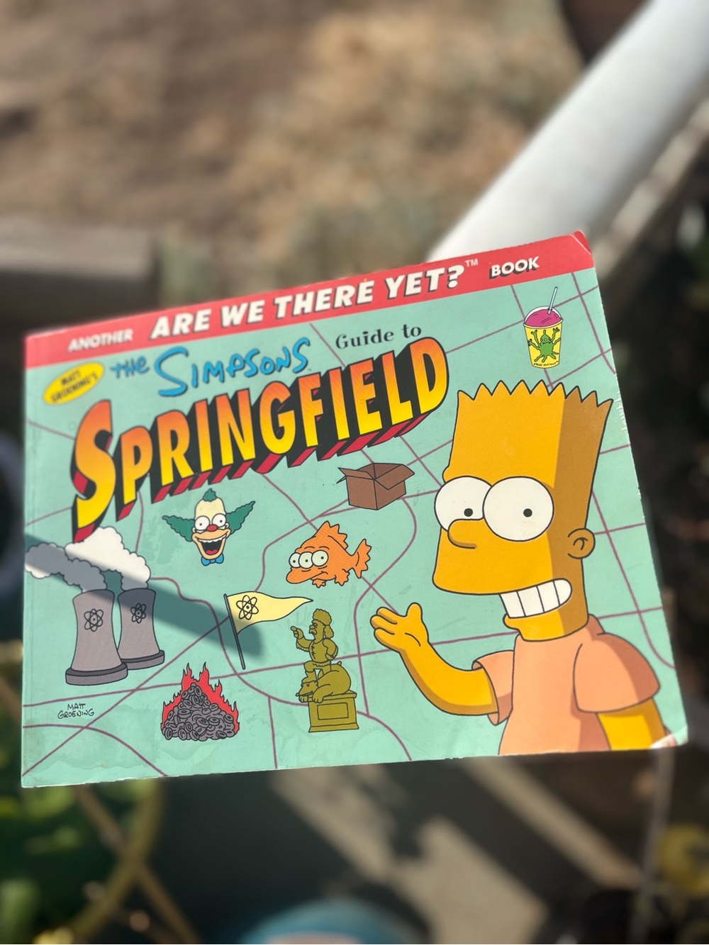 Springfield The Simpsons. Book